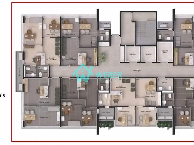 Sala à venda, no bairro Hamburgo Velho em Novo Hamburgo