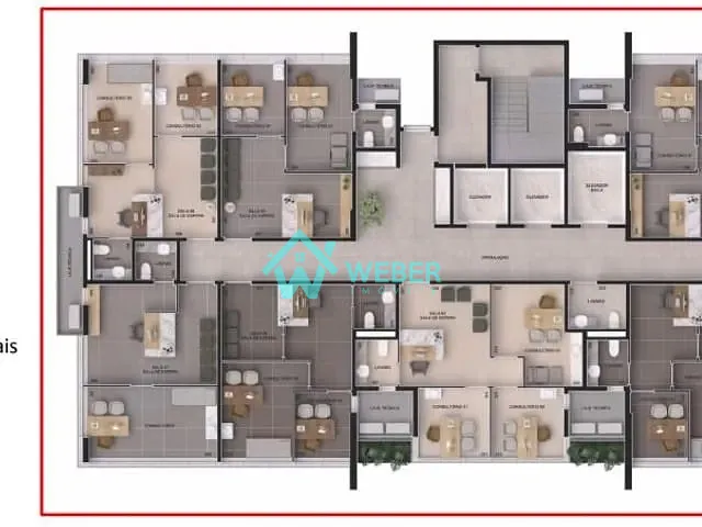 Sala à venda, no bairro Hamburgo Velho em Novo Hamburgo