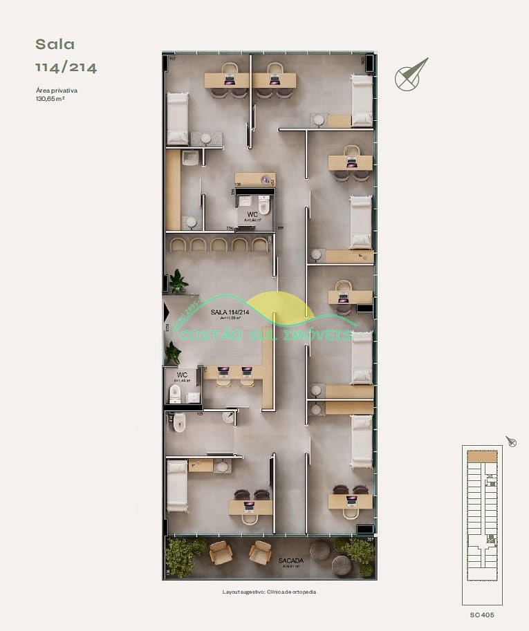 Sala-Conjunto, 30 m² - Foto 34