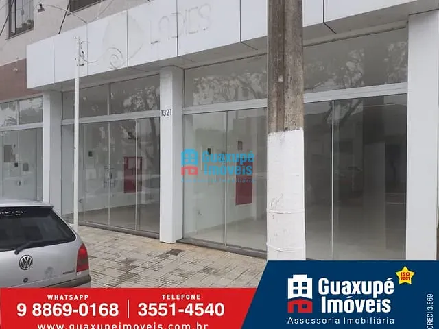 Sala com 78m², para alugar, no bairro CENTRO em GUAXUPÉ