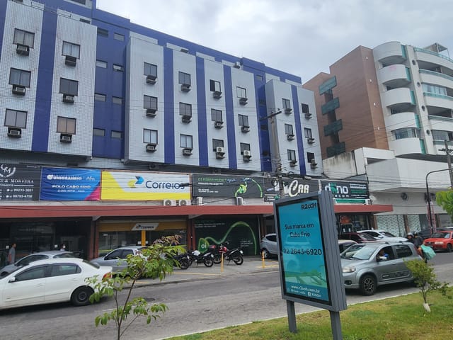 Sala com 50m², para alugar, no bairro Centro em Cabo Frio