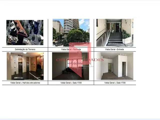 Sala à venda, no bairro Centro em Belo Horizonte