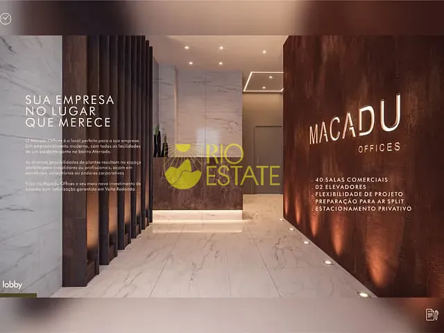 Sala com 22m², à venda, no bairro Aterrado em Volta Redonda