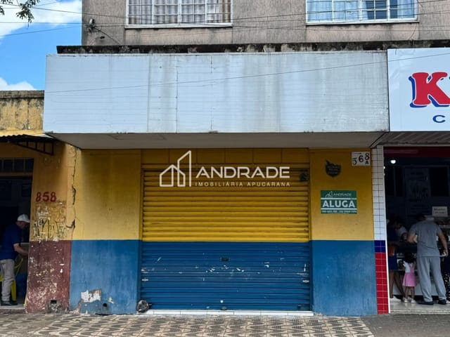 Sala com 70m², para alugar, no bairro Centro em Apucarana