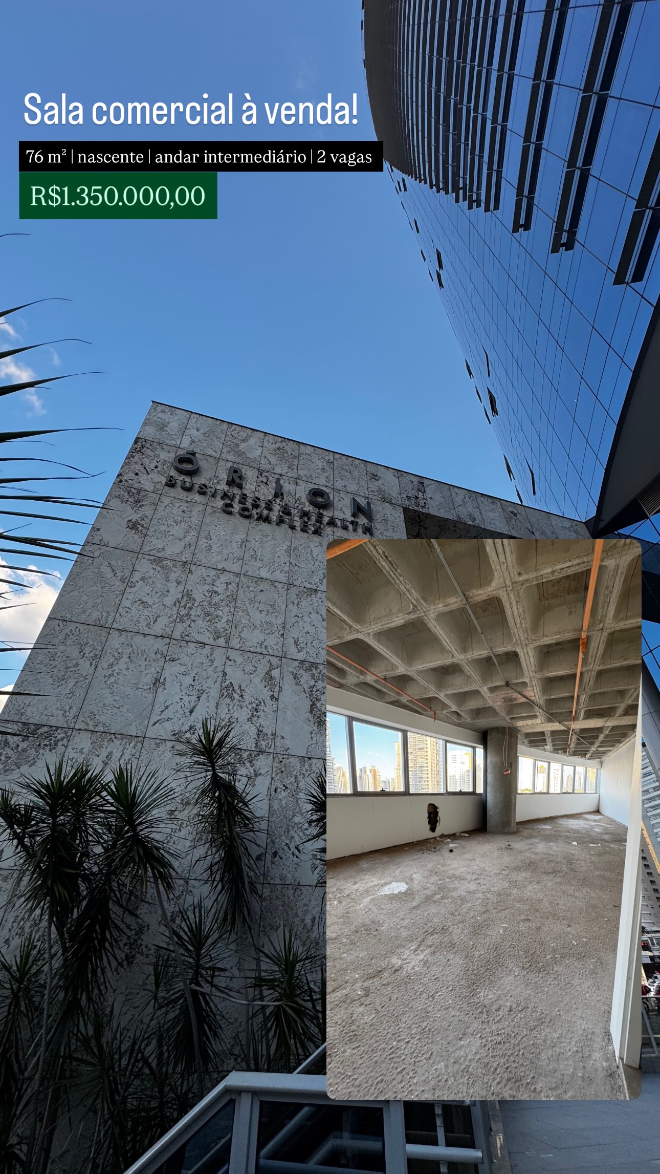 Sala comercial à venda,Setor Marista,76 m², Goiânia, GO