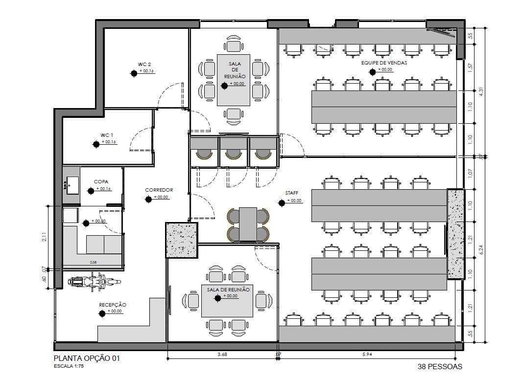 Sala-Conjunto, 149 m² - Foto 3