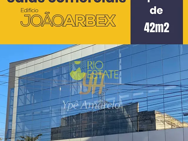 Sala com 47m², para alugar, no bairro Aterrado em Volta Redonda