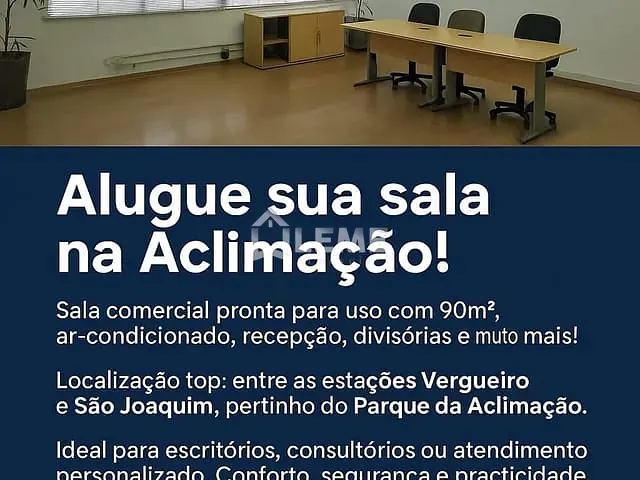 Sala para alugar, no bairro Aclimação em São Paulo