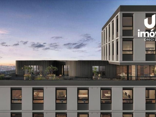 Foto do Sala - Venda: Sala no Parque Una, Pelotas. Edifício Vanguarda, Sala 1112, 1 banheiro, área útil de 32.65m², elevador, piso contrapiso. | UP Imóveis
