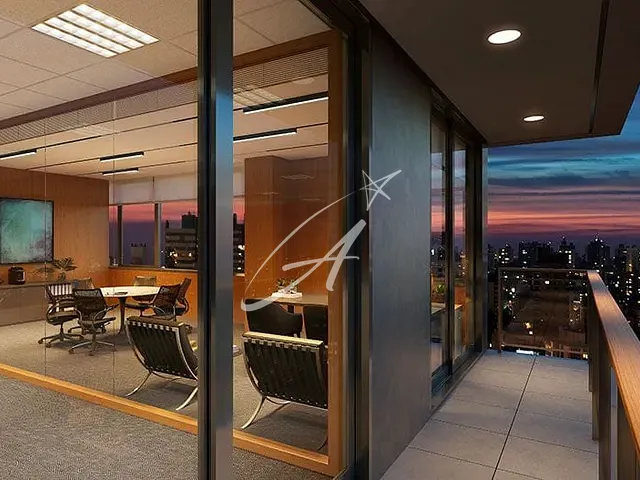 Sala com 172m², para alugar, no bairro Tatuapé em São Paulo