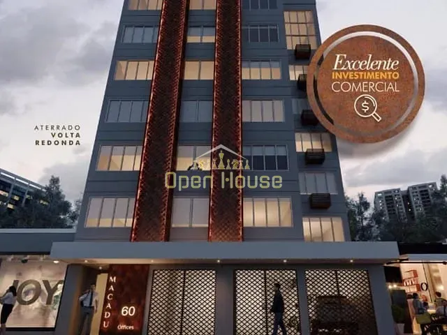 Sala à venda ou para alugar, no bairro Aterrado em Volta Redonda