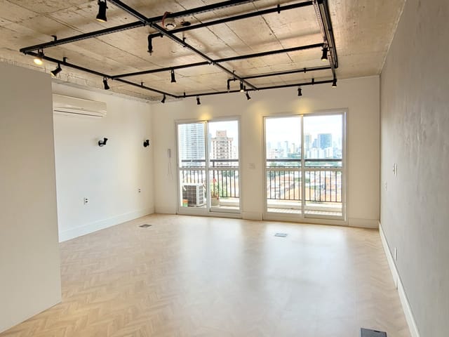 Foto do Sala - Sala comercial para venda e locação, 37m², 1 vaga, com ar condicionado na Vila Mariana em frente ao INSS | eHG Imóveis