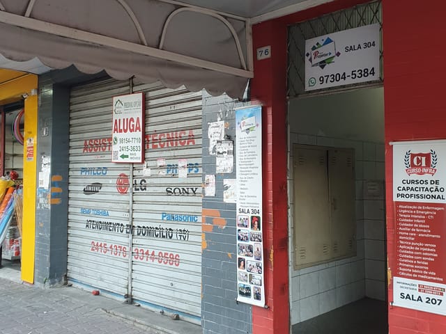 Sala com 38m², para alugar, no bairro Campo Grande em Rio de Janeiro