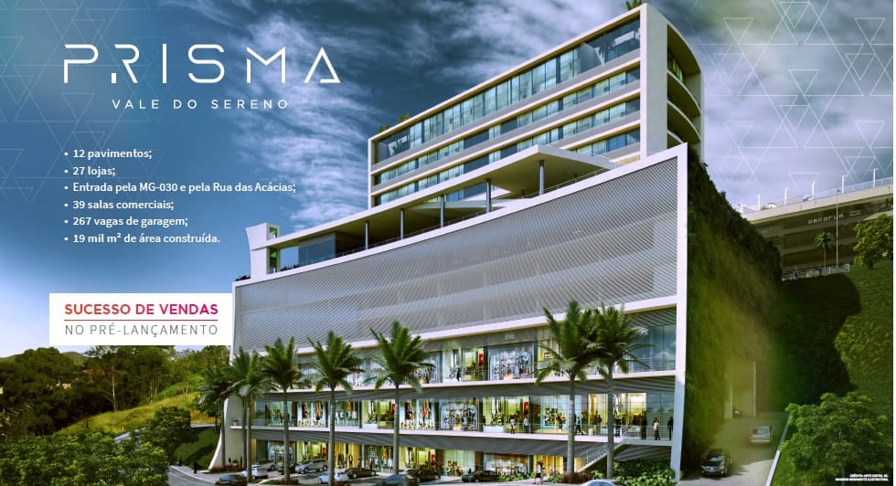 Sala comercial à venda no Vale do Sereno, Nova Lima próximo ao Serena Mall, Trevo Seis pistas, Hospitais Biocor e Vila da Serra miniatura 3