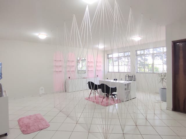 Foto do Sala - Kitnet para locação, Vila Esperança, Maringá, PR | Teto imoveis MGA