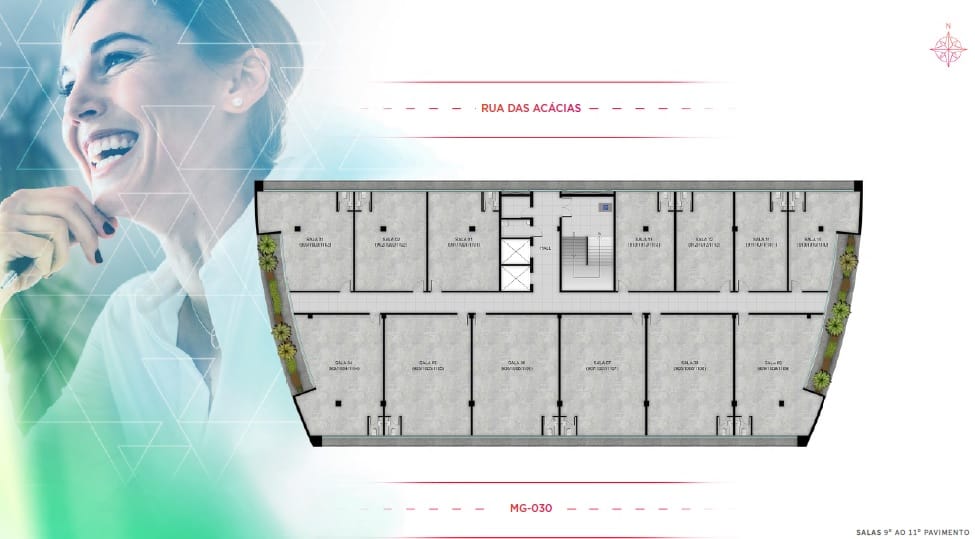 Sala comercial à venda no Vale do Sereno, Nova Lima próximo ao Serena Mall, Trevo Seis pistas, Hospitais Biocor e Vila da Serra miniatura 19