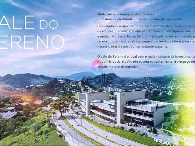 Sala com 84m², à venda, no bairro VALE DO SERENO em NOVA LIMA