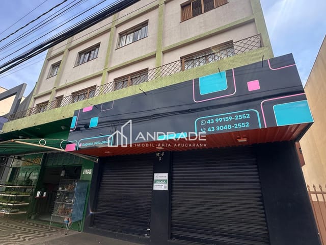 Sala para alugar, no bairro Centro em Apucarana