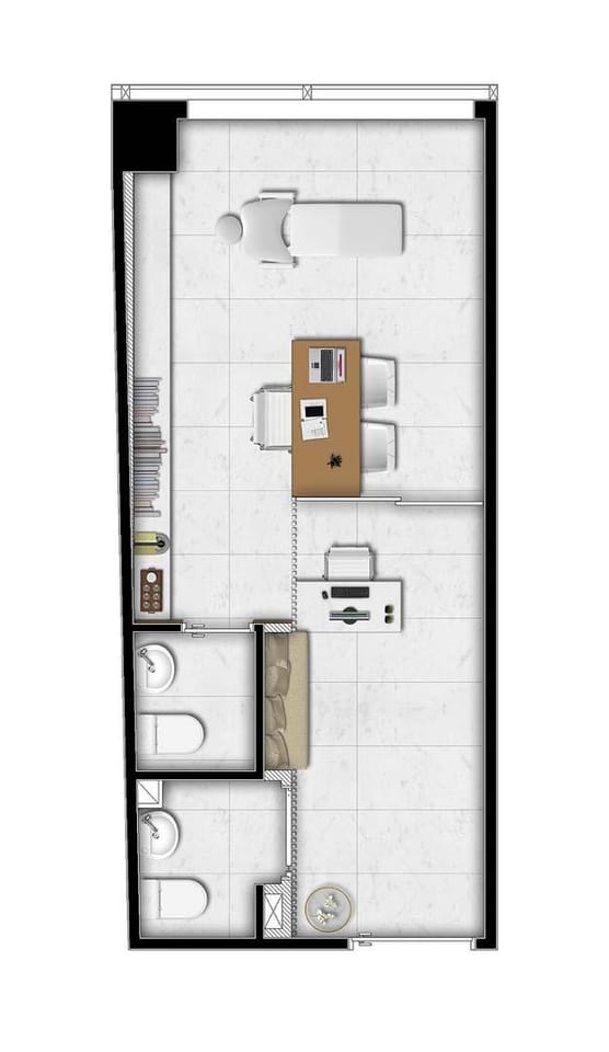 Sala com prédio apropriado para consultório médico, alto padrão de acabamento, é Patrimar, à venda, Santo Agostinho, Belo Horizonte, MG miniatura 5