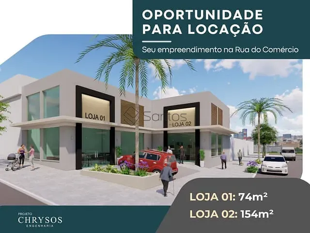 Sala para alugar, no bairro Centro em Ijuí