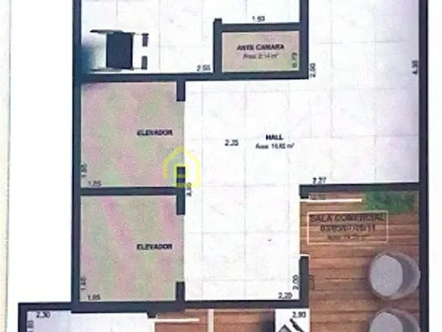 Sala à venda, no bairro Centro em Concórdia