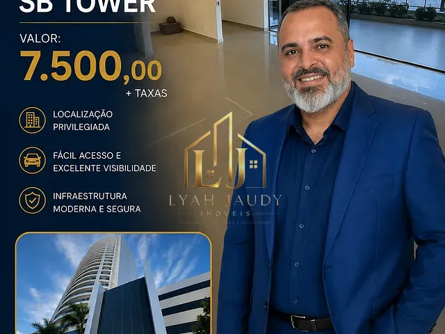 Sala com 67m², para alugar, no bairro Alvorada em Cuiabá