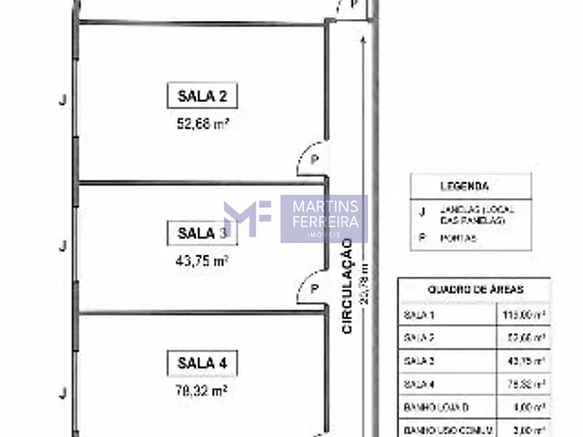 Sala com 78m², para alugar, no bairro Recreio dos Bandeirantes em Rio de Janeiro