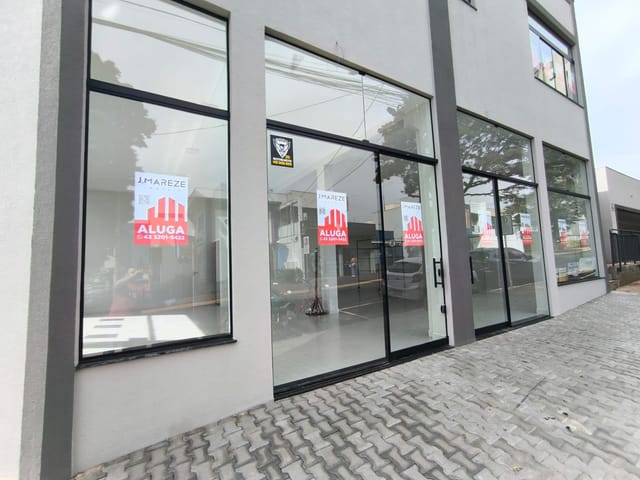 Foto do Sala - IMPERDÍVEL! SALA COMERCIAL TÉRREA NOVA PARA LOCAÇÃO — ESQUINA DE GRANDE FLUXO NO CENTRO DE APUCARANA! | J. Mareze Imóveis Ltda