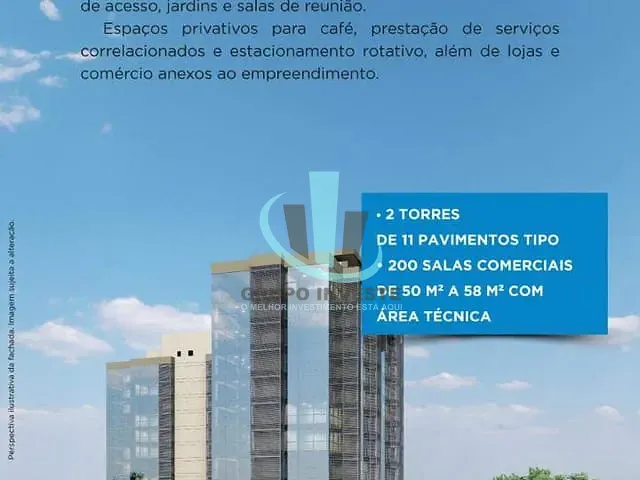 Sala com 55m², à venda, no bairro Residencial e Comercial Quinta das Laranjeiras em Araraquara