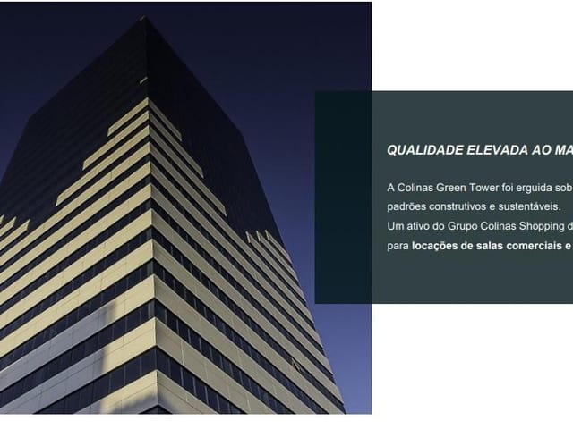 Foto do Sala - Green Tower - Salas de 33 a 82m - dentro do Shopping Colinas | RUSSI IMÓVEIS