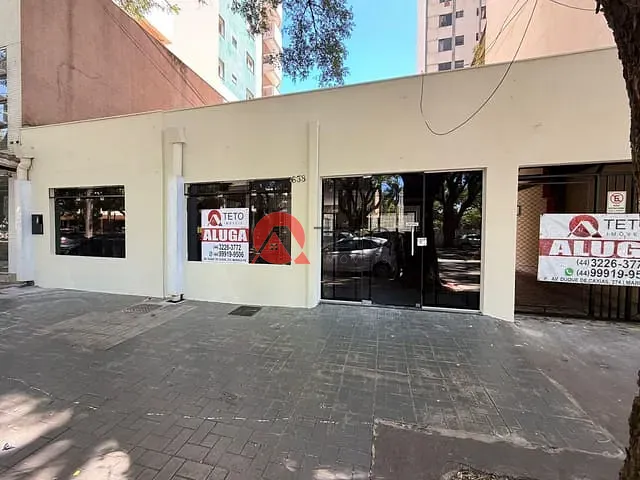 Sala para alugar, no bairro Zona 01 em Maringá