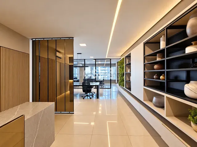 Sala com 163m², para alugar, no bairro Gleba Fazenda Palhano em Londrina
