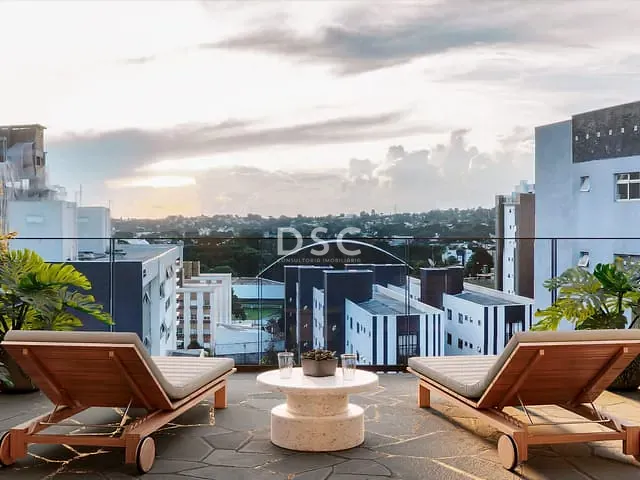 Sala com 141m² 2 quartos e 4 banheiros, à venda, no bairro Juvevê em Curitiba