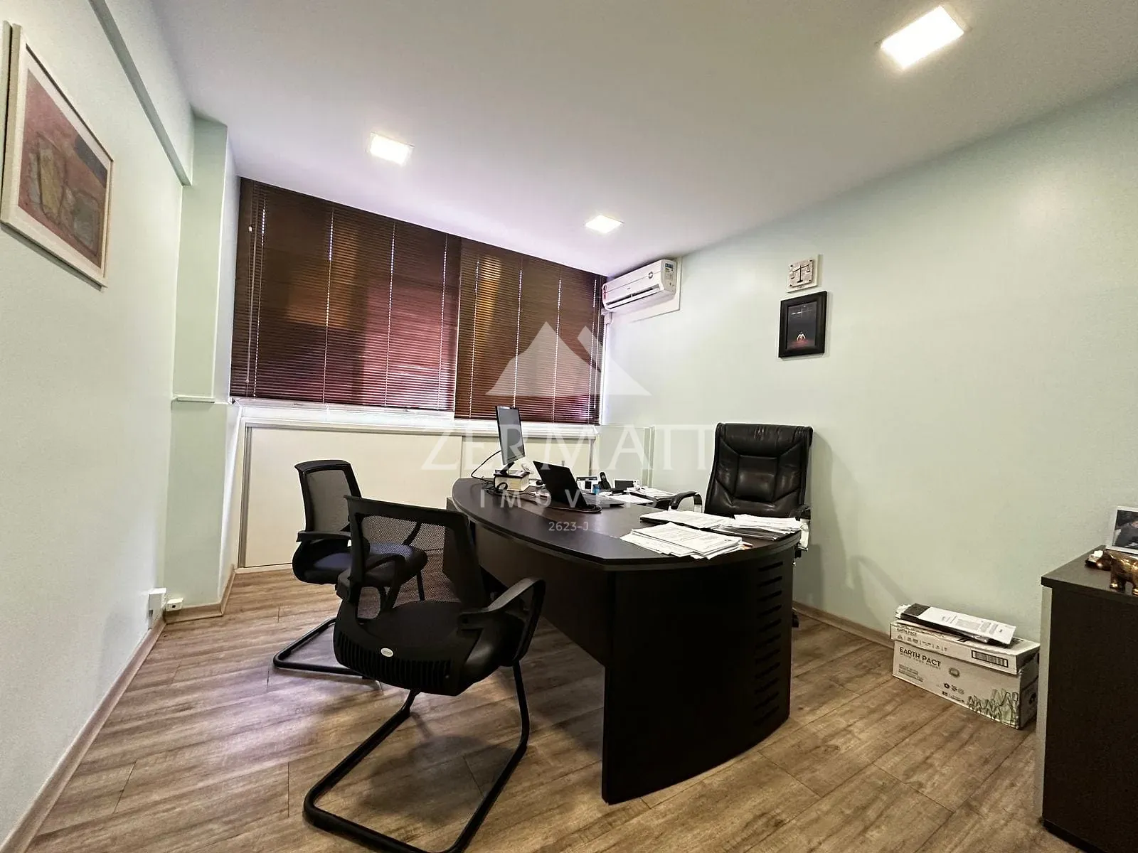 Sala/escritório para venda e locação no Centro de Blumenau, SC - Ed. Brasília — foto 2