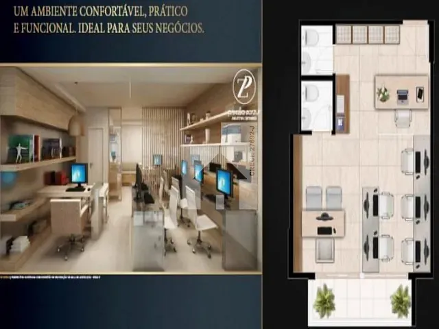 Sala à venda, no bairro Vila Arens I em Jundiaí