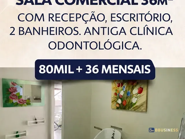 Sala com 36m², à venda ou para alugar, no bairro Centro em São Caetano do Sul
