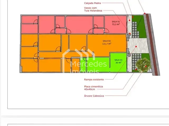Sala para alugar, no bairro Centro em Itajaí