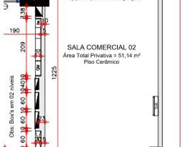 Sala à venda, no bairro Balneário Perequê em Porto Belo