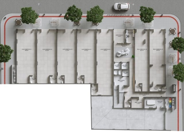 Sala à venda, no bairro Morretes em Itapema