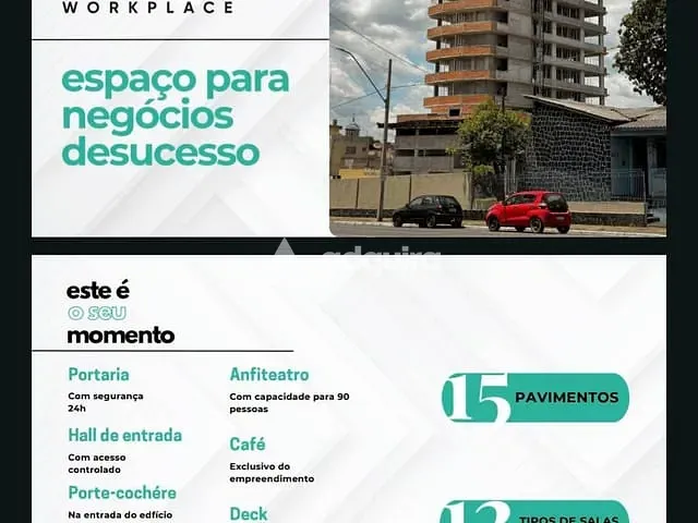 Sala à venda, no bairro Nova Rússia em Ponta Grossa
