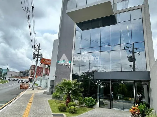 Sala com 106m², para alugar, no bairro Nova Rússia em Ponta Grossa