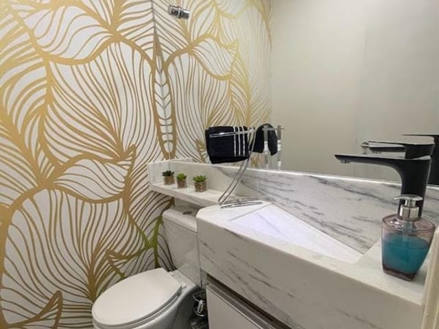 Foto do Sala - Sala comercial com 44m² para locação, com móveis planejados, porcelanato de primeira linha, ar condicionado, Santana, São Paulo, SP | Lares e Andares Imóveis