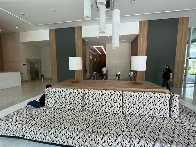 Foto do Sala - Sala moderna, mobiliada e pronta pra uso à venda, 205 m² por R$ 3.000.000 - Jardim das Colinas - São José dos Campos/SP | RUSSI IMÓVEIS