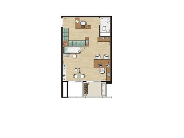 Sala com 49m², à venda, no bairro Pinheiros em São Paulo