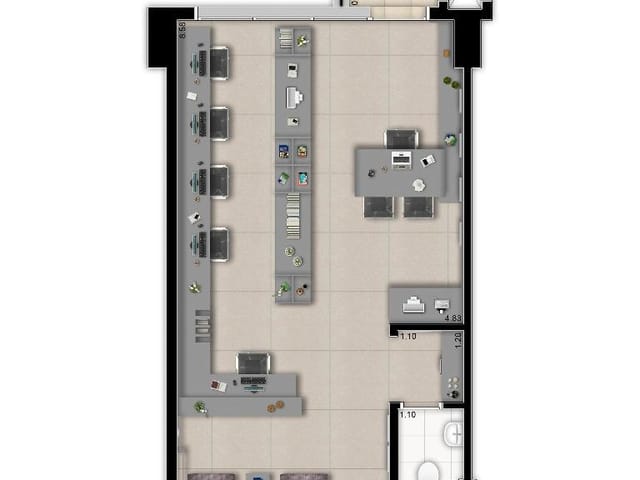 Sala com 46m², à venda, no bairro Imirim em São Paulo