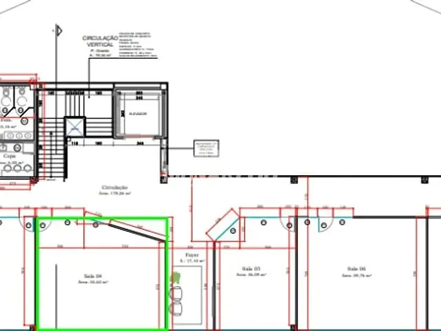 Sala com 56m², para alugar, no bairro Imperial em Concórdia