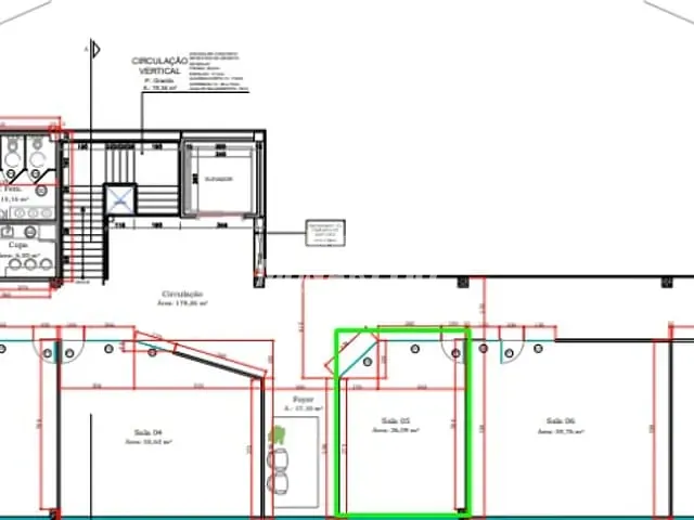 Sala com 36m², para alugar, no bairro Imperial em Concórdia