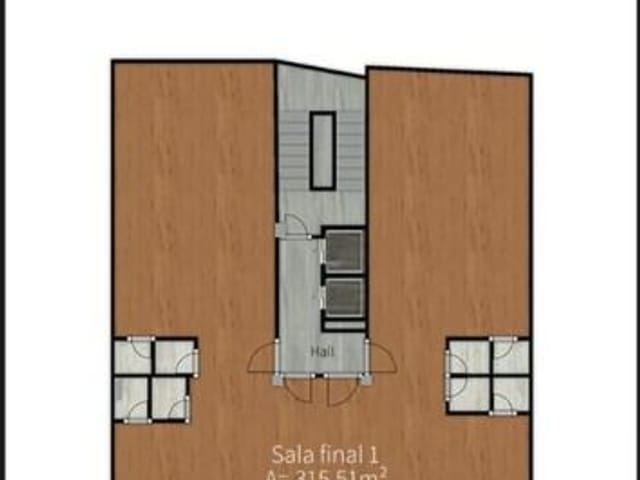 Foto do Sala - Sala para alugar, 61 m² por R$ 1.544,00/mês - Jardim São Dimas - São José dos Campos/SP | RUSSI IMÓVEIS