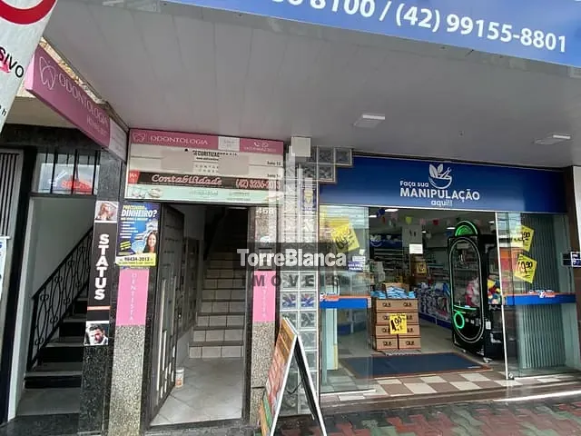 Sala para alugar, no bairro Nova Rússia em Ponta Grossa