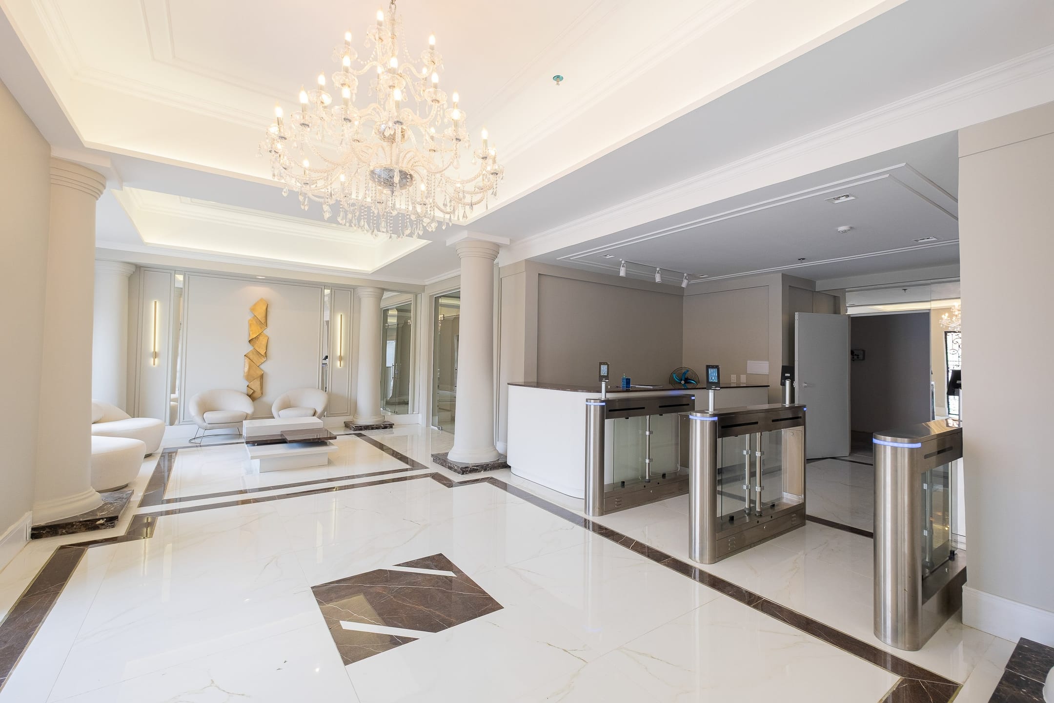 Sala comercial à venda no Zabaleta Office, Zona Norte de Pelotas - 39 m², face sudoeste e infraestrutura completa. - 12